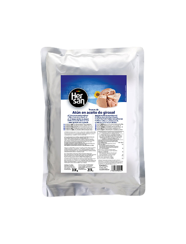 Atun en aceite girasol bolsa 1kg