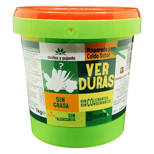 Caldo vegetal sin gluten 1 kg