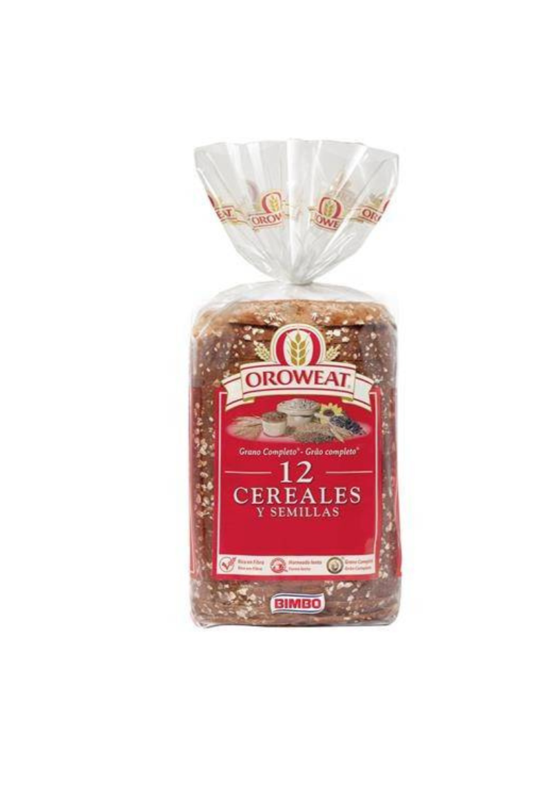 Pan Oroweat Cereales Y Semillas 550G