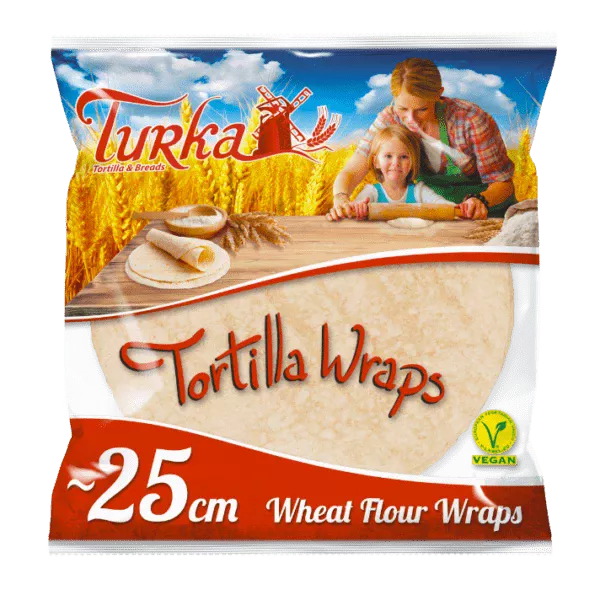 Tortilla Turka 25CM 12 PZ