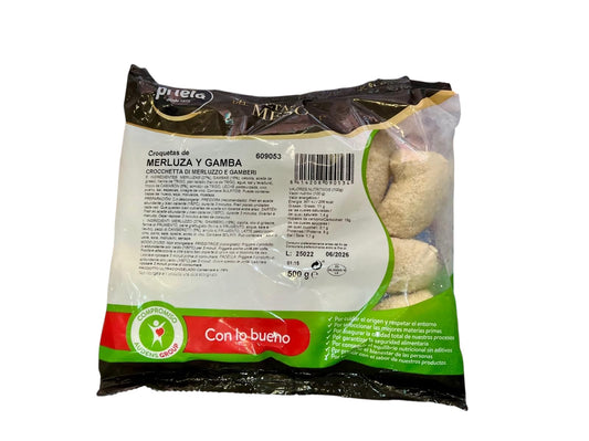 CROQUETAS MERLUZA/GAMBAS