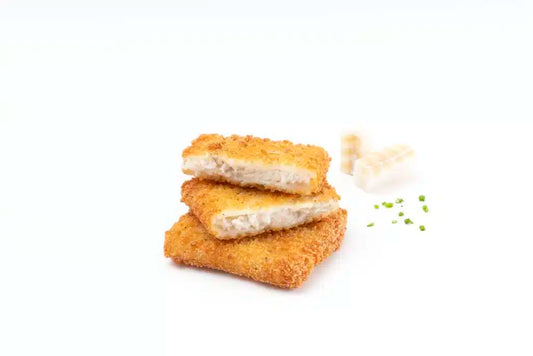 Hamburguesa de pescado crujiente