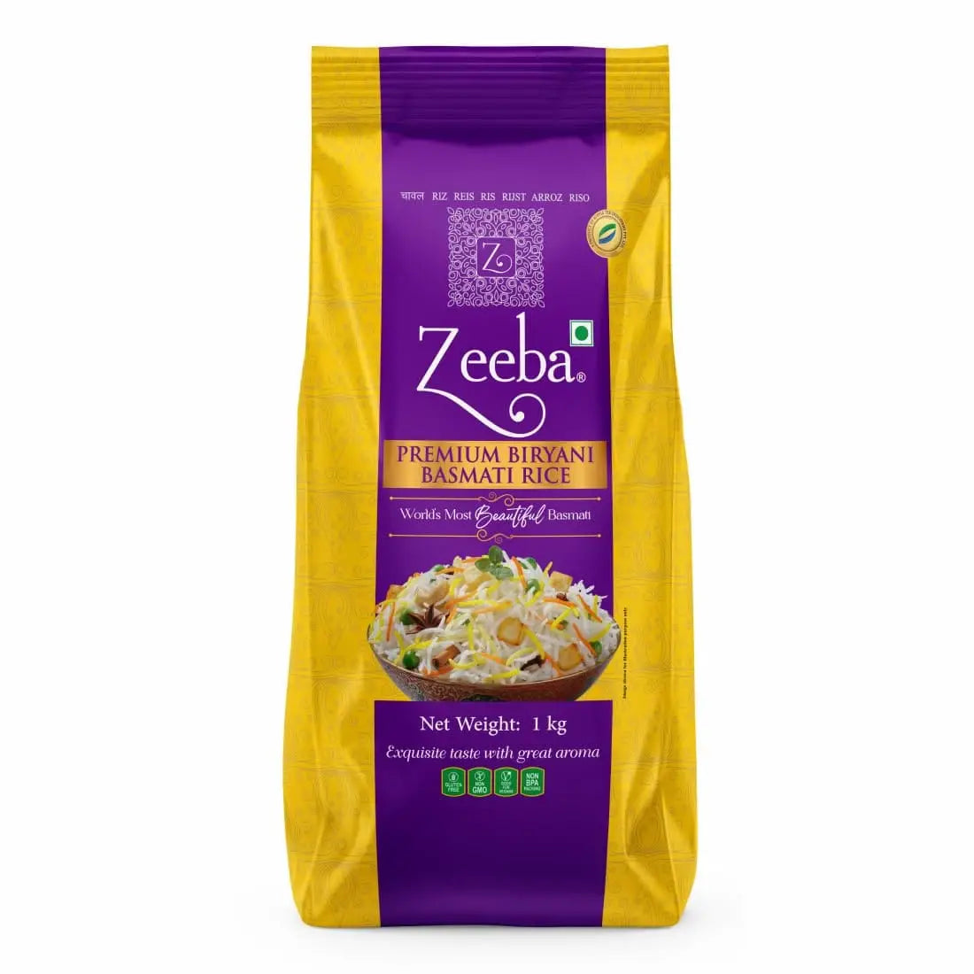 Arroz Basmati Zeeba 1kg