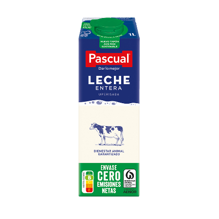 Leche Entera Pascual 1L