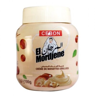Crema avellanas blanca El Mordjene 700g
